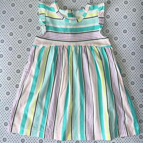 🛍 PRETTY LITTLE GIRLS DRESS SIZE 9 MONTHS 🛍 - Picture 1 of 6